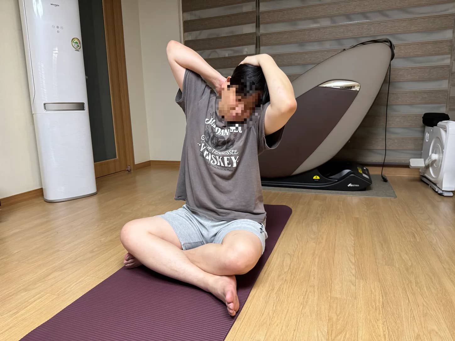 모티오나 재활운동센터 사진 - 목·어깨 보상 움직임 조절